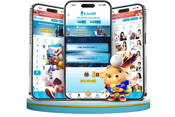 Giao diện app Jun88 phiên bản IOS